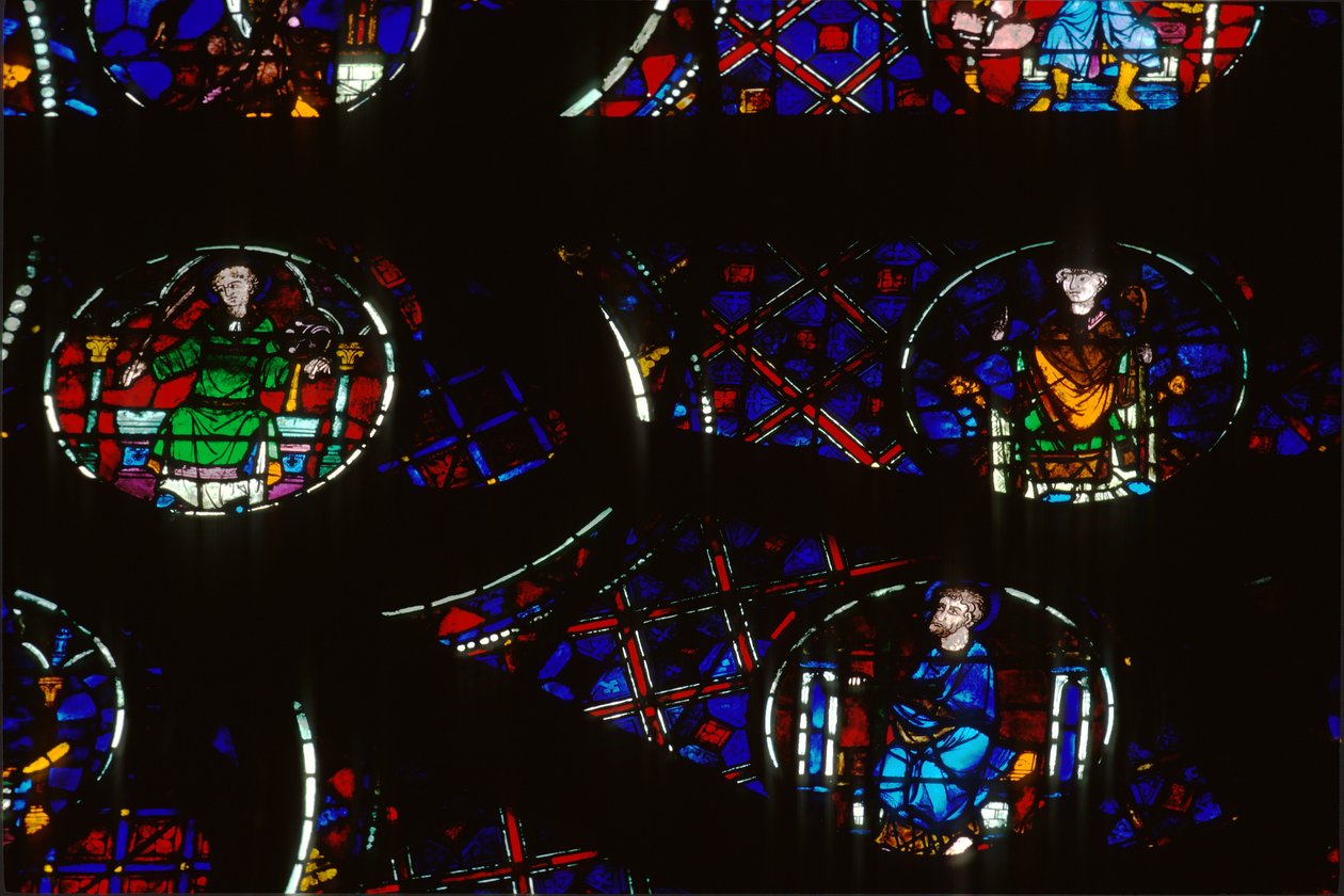 Janela rosa do Sul (vitral) de Eugene Emmanuel Viollet le Duc