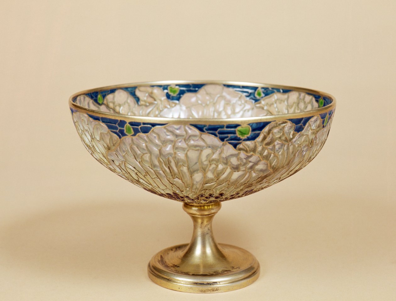 Taça de um dia, c.1900 (prata dourada e esmalte) de Eugene Feuillatre