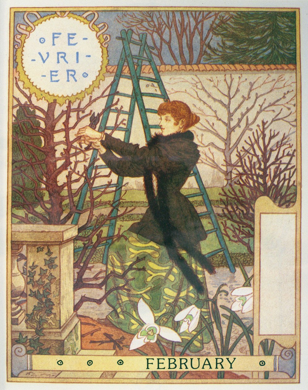 fevereiro de Eugene Grasset