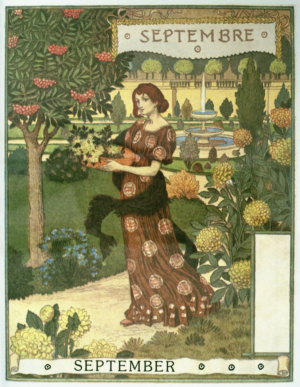 setembro de Eugene Grasset