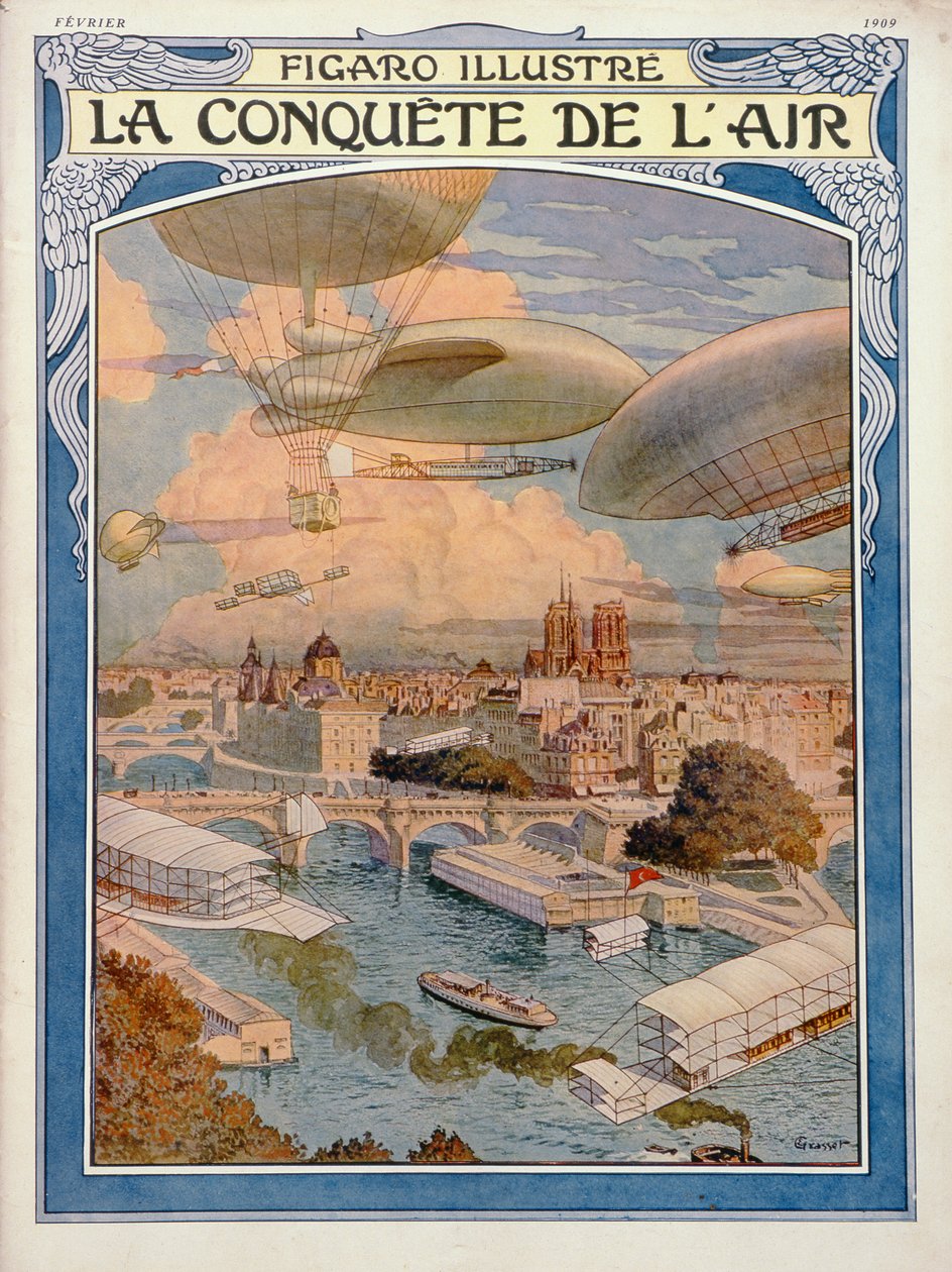 A conquista do ar, 1909 de Eugene Grasset