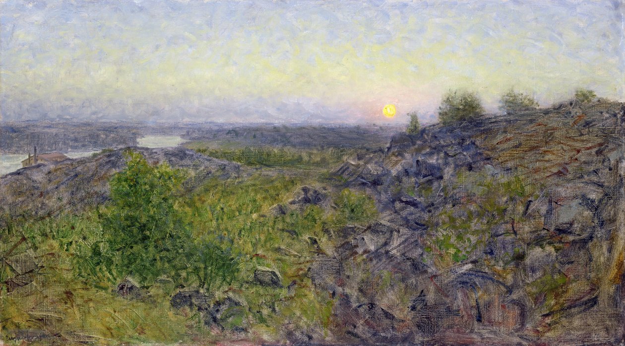 Tarde em Tantobergen, 1893 de Eugène Jansson