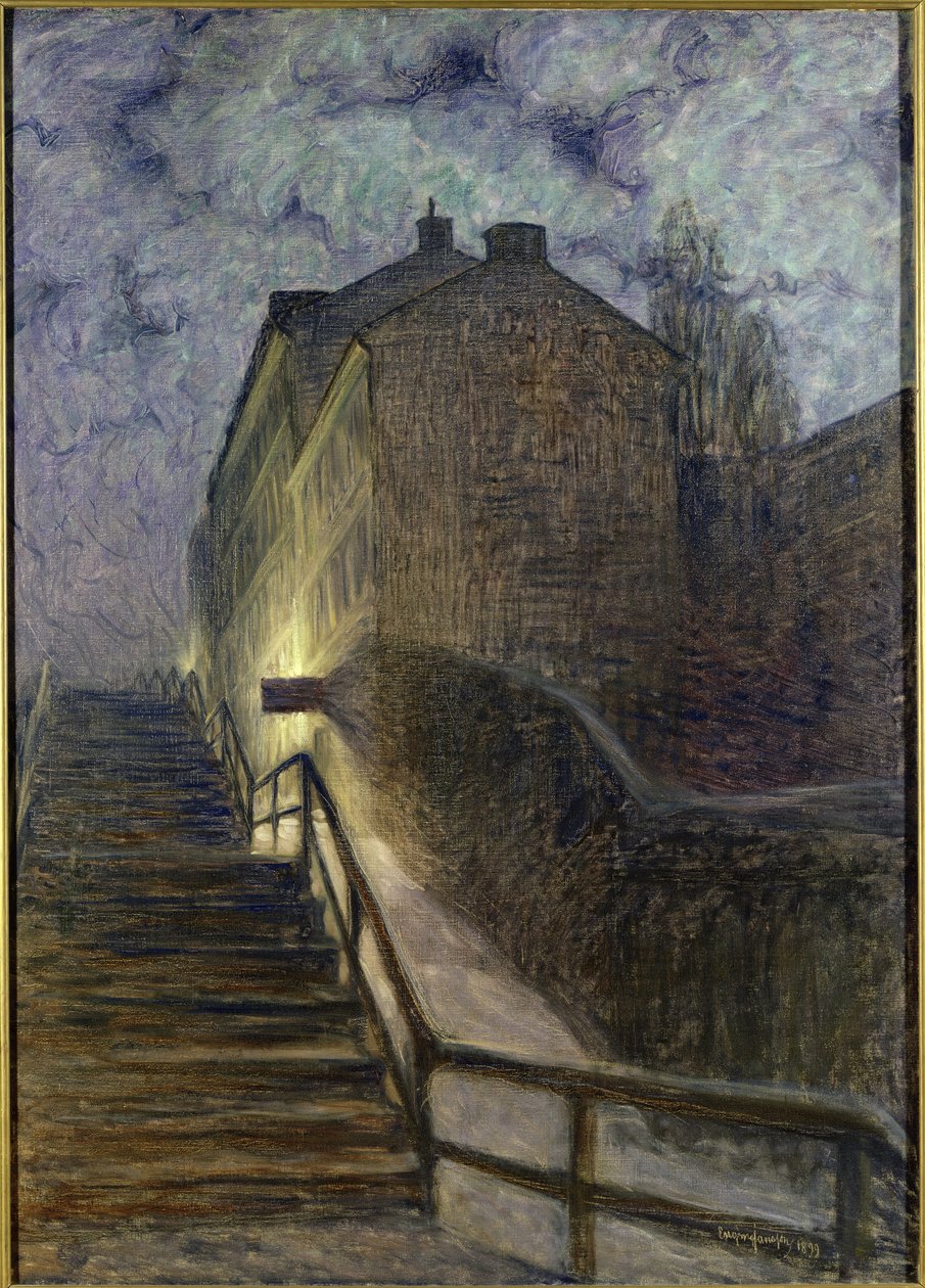 Motivo de Timmersmainsgatan, 1899 de Eugène Jansson