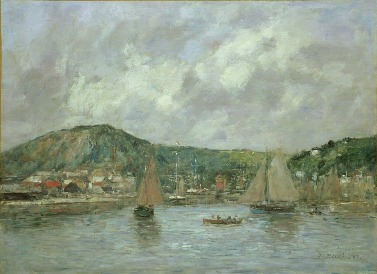 Cherbourg, 1883 de Eugene Louis Boudin