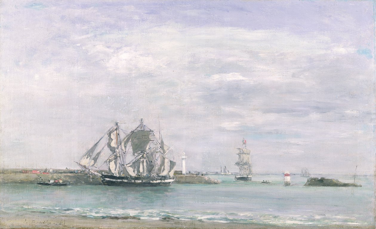 Portrieux de Eugene Louis Boudin
