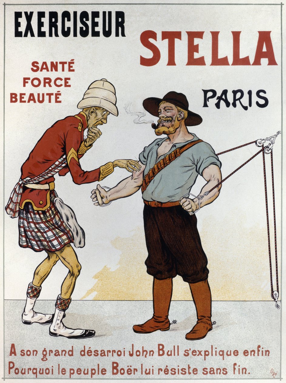 Poster publicidade a máquina de exercício &39;Stella&39; de Eugene Oge