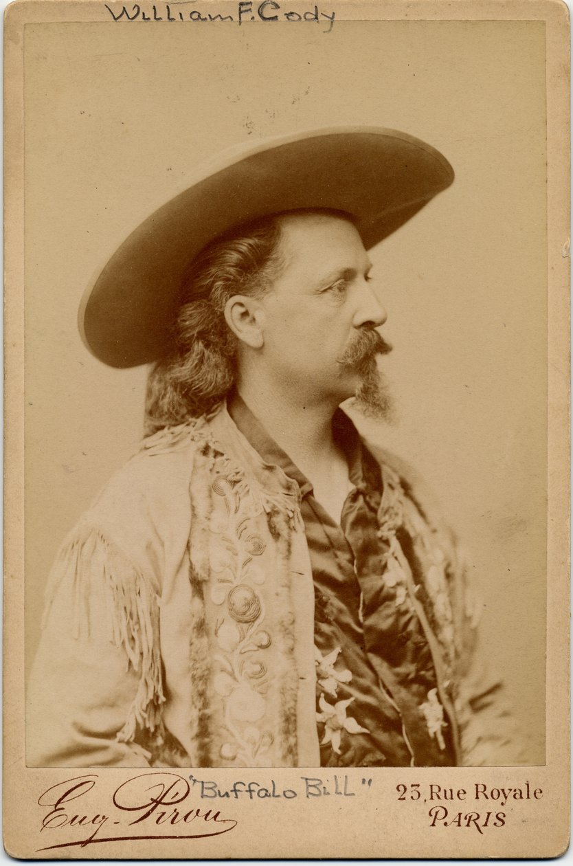 William Frederick Cody, Buffalo Bill (1846-1917), soldado e intérprete americano (albúm) de Eugene Pirou