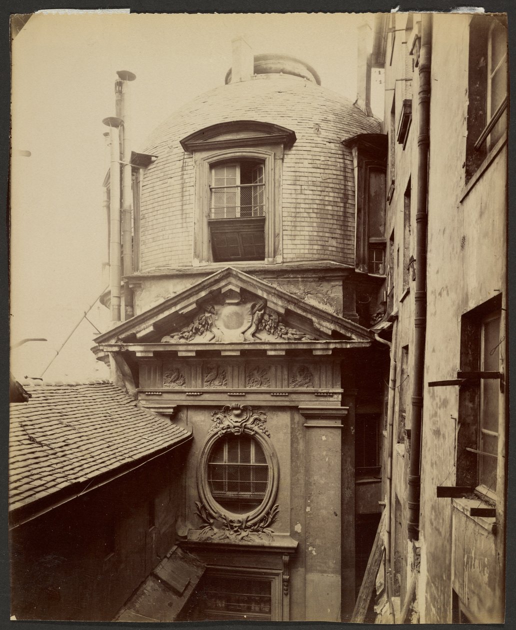 Antiga Escola de Medicina, Rue de la Bûcherie de Eugène Atget