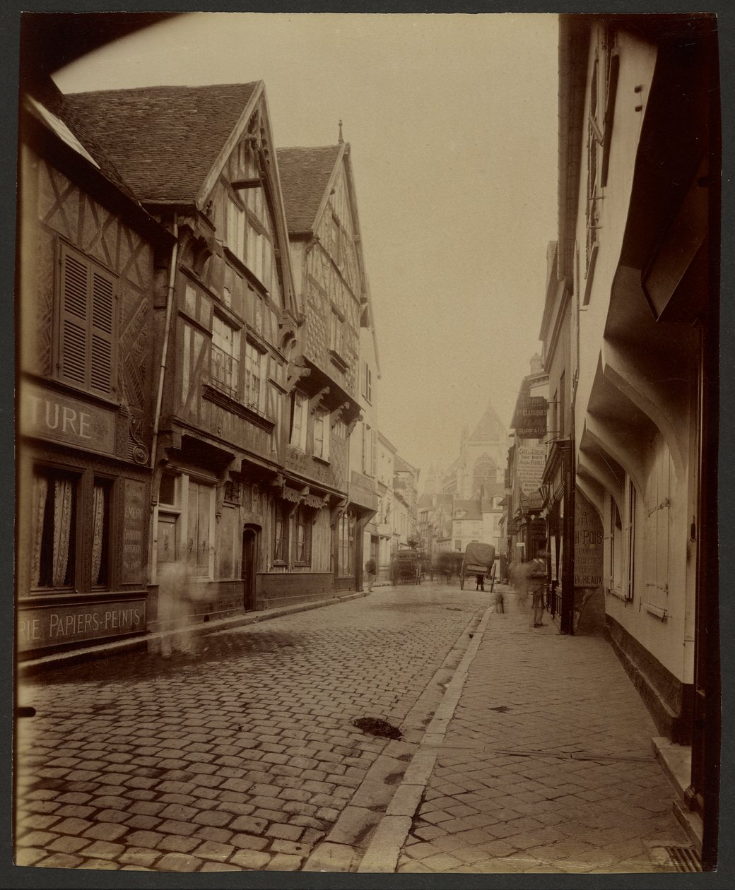 Beauvais, beco sem saída da Manufatura de Eugène Atget