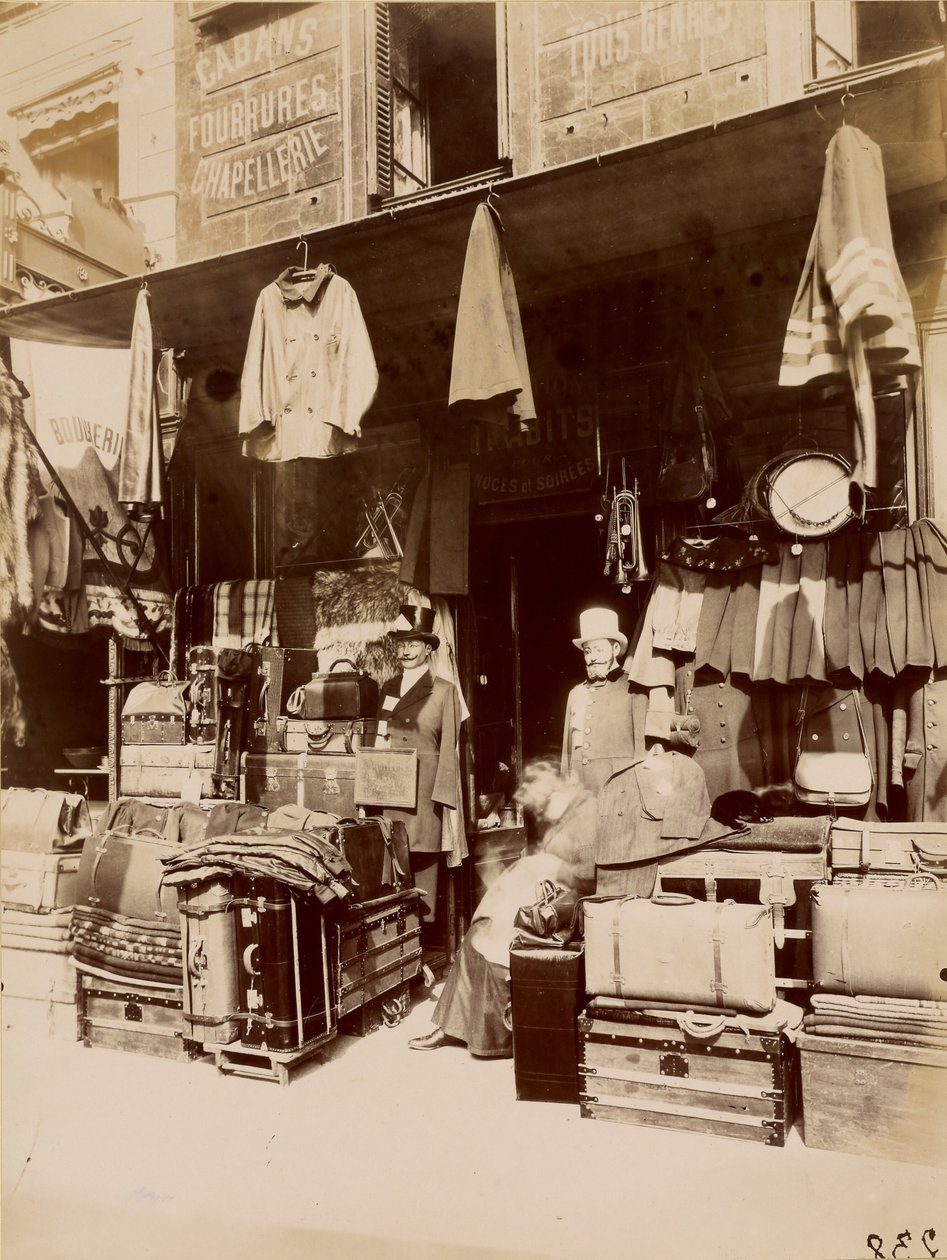 Loja - rue du Petit Thomas de Eugène Atget
