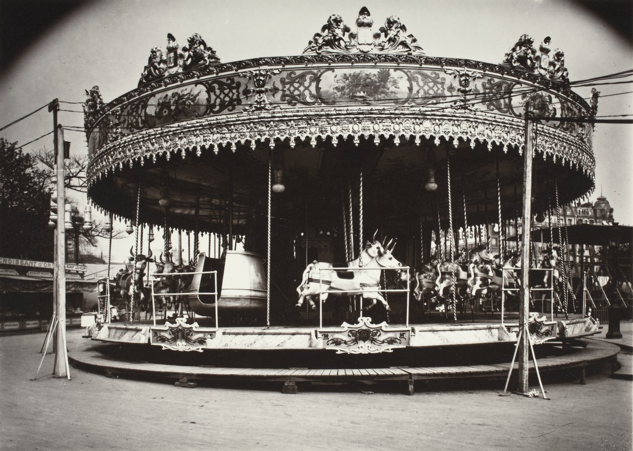 Carrossel de Eugène Atget