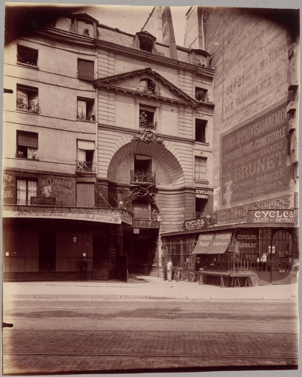 Cour du Dragon de Eugène Atget