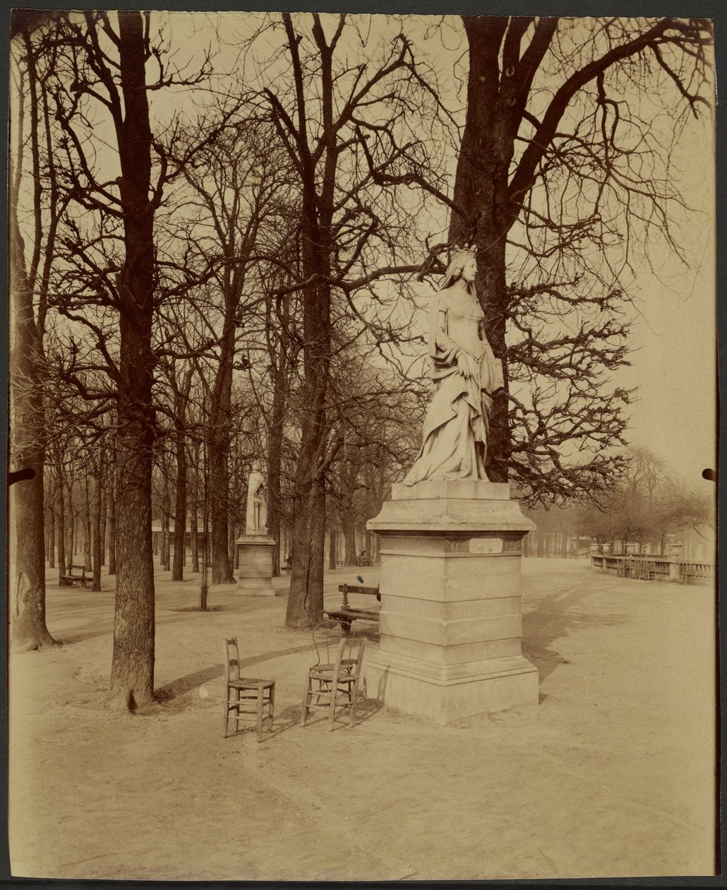 Jardim do Luxemburgo de Eugène Atget
