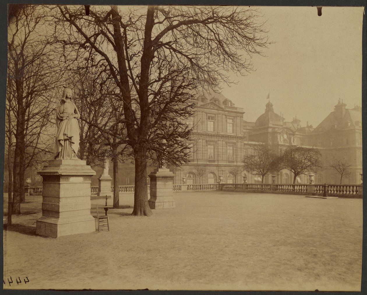 Jardim do Luxemburgo de Eugène Atget