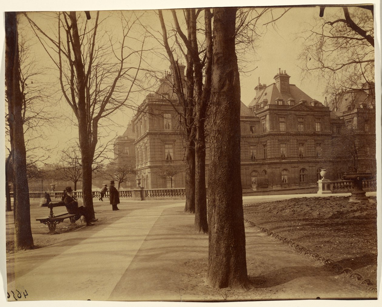 Jardim do Luxemburgo de Eugène Atget