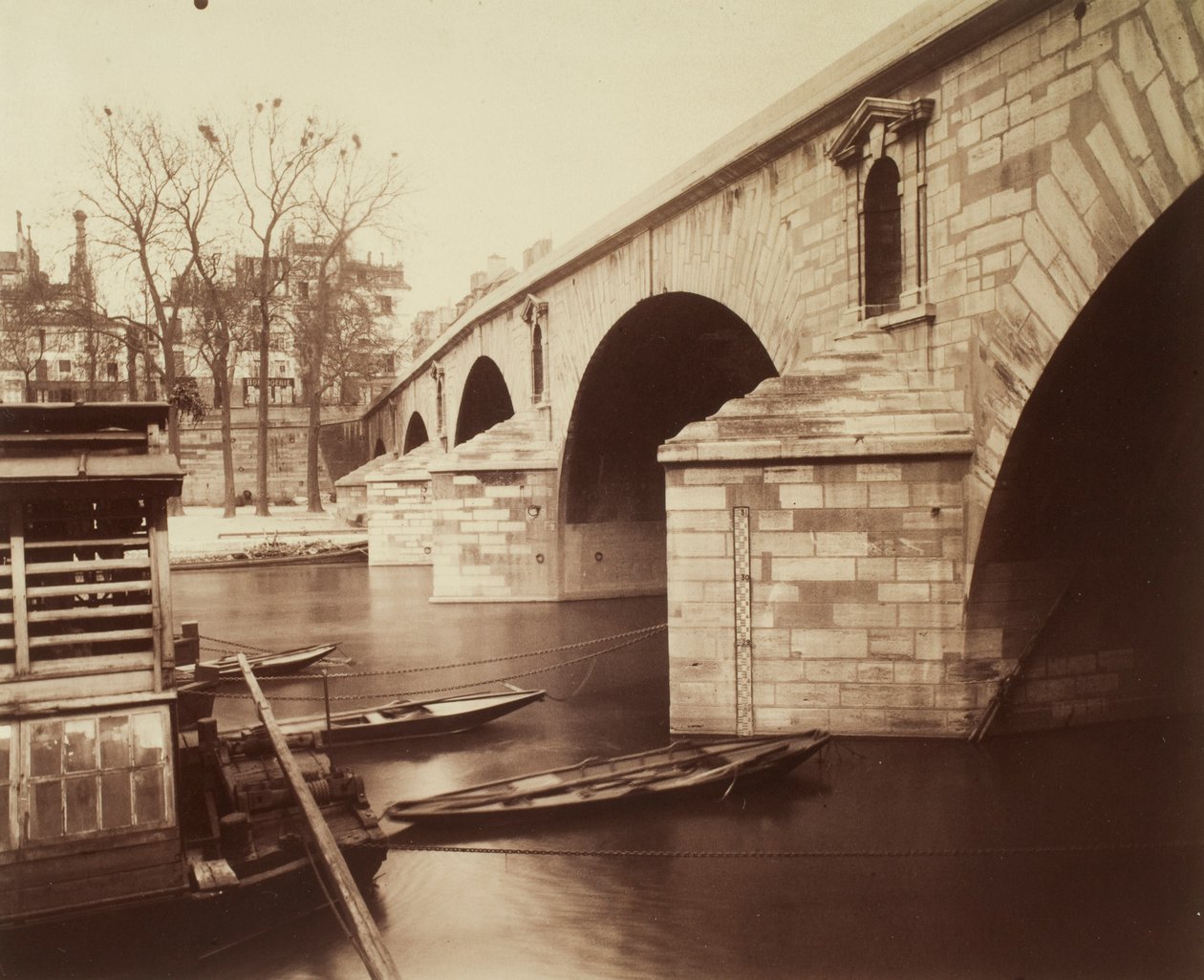 A Pont Marie de Eugène Atget