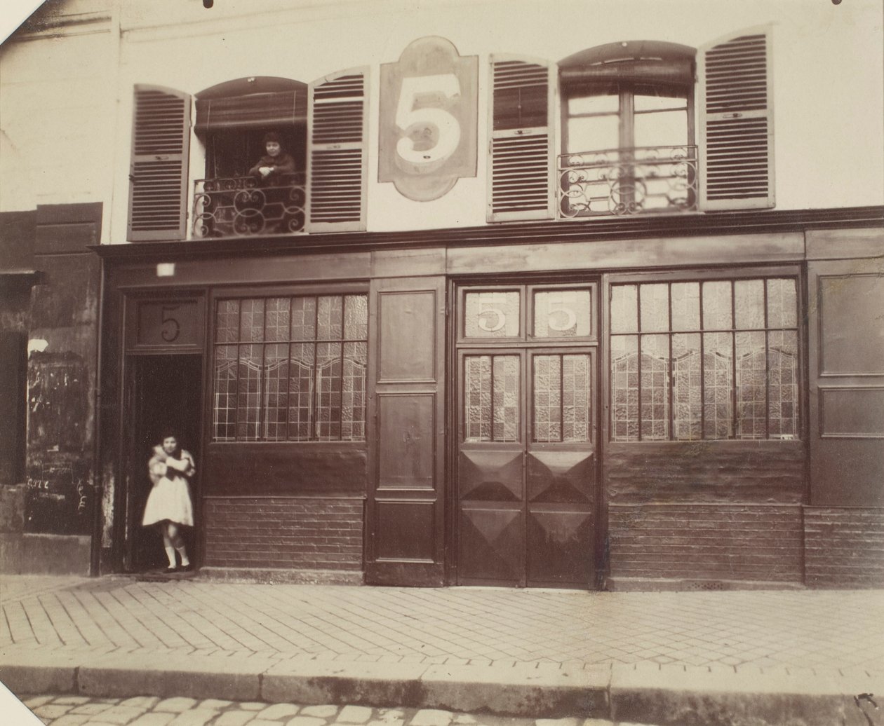 Casa em Versalhes de Eugène Atget