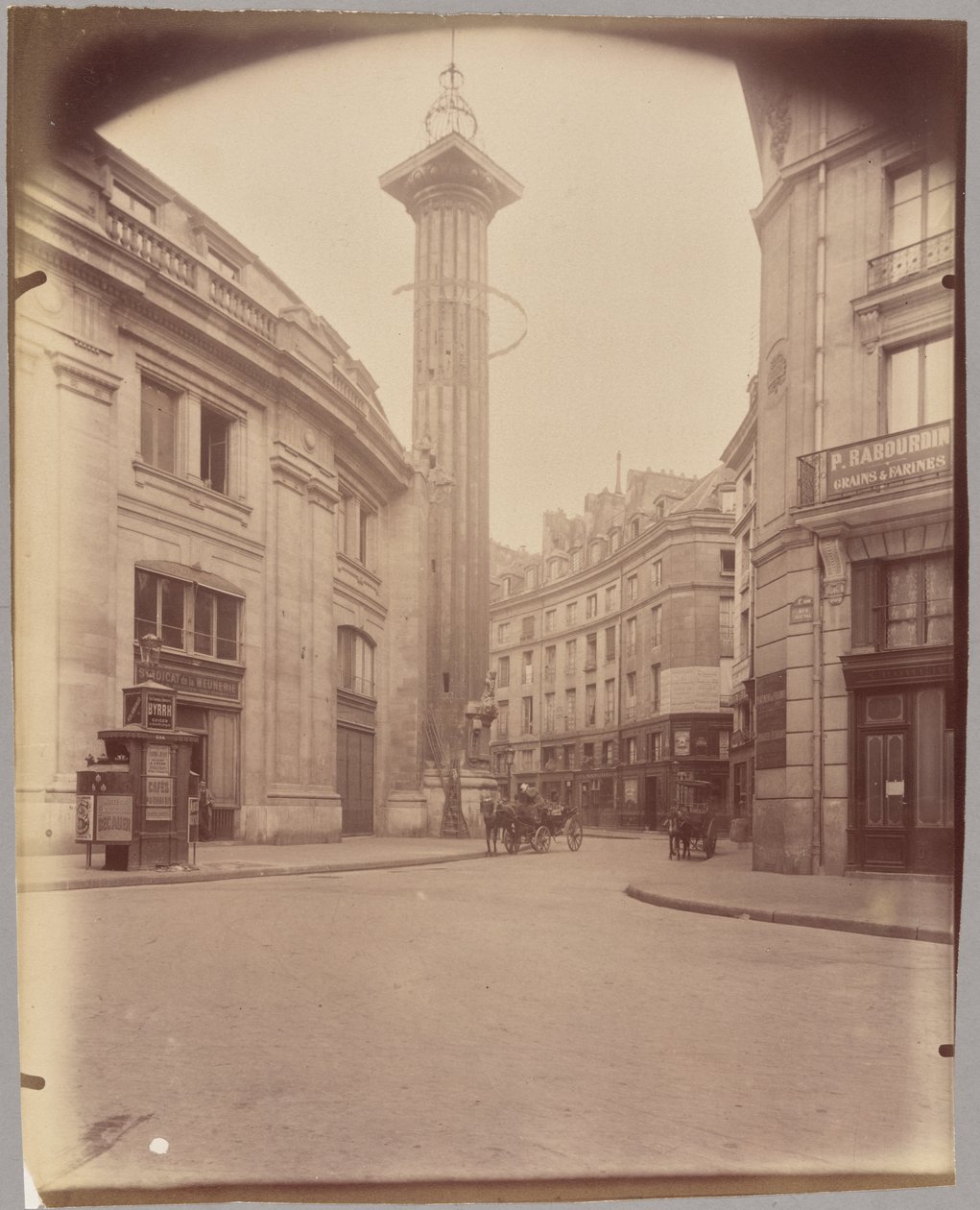 Observatório de Catarina de Médici de Eugène Atget