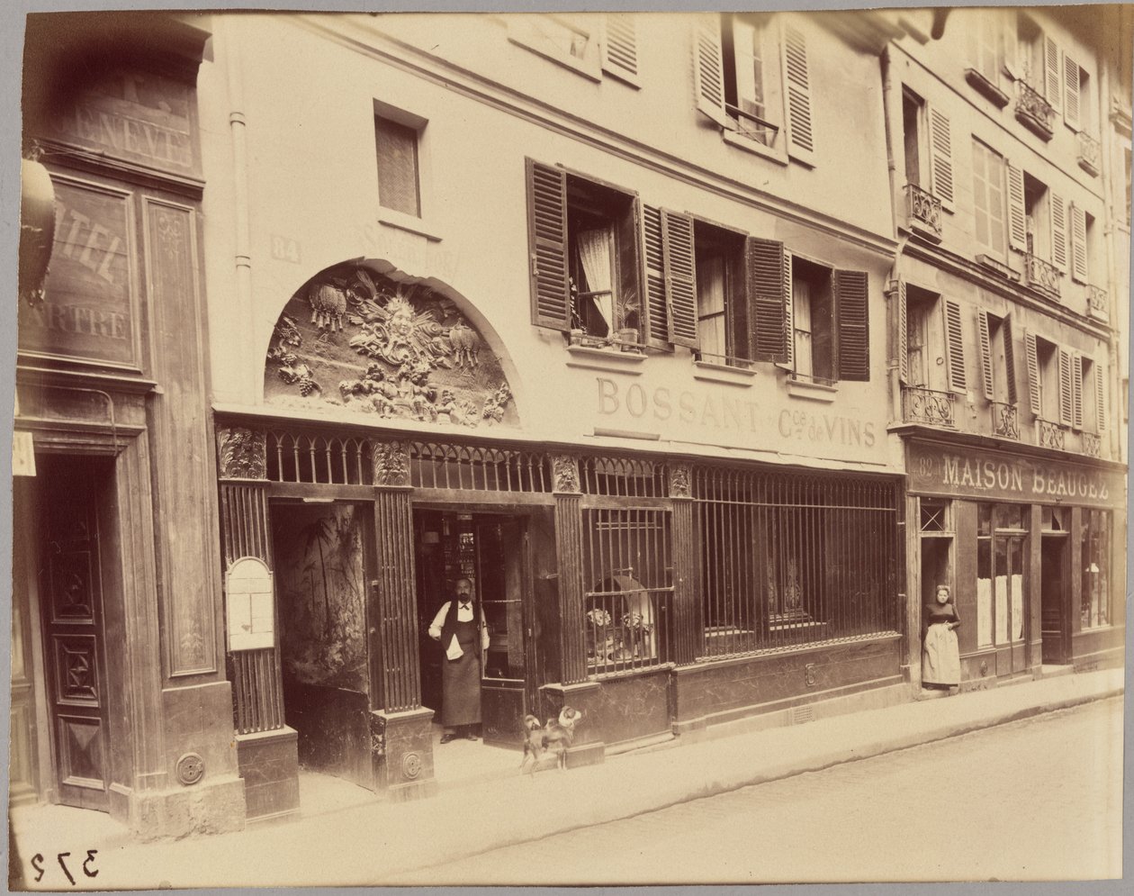 Rue Saint-Sauveur de Eugène Atget