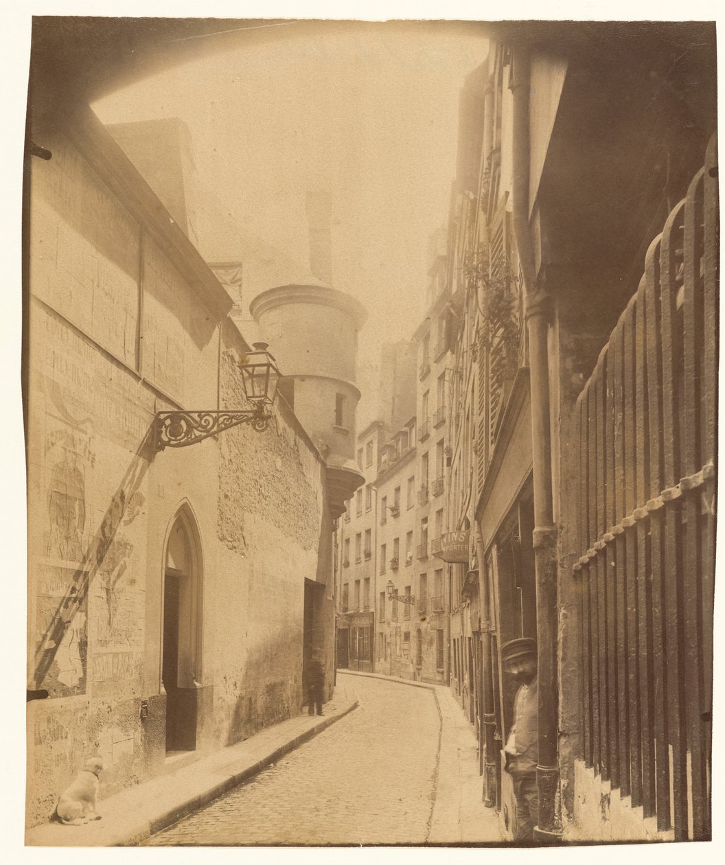 Rua do Hôtel de Ville de Eugène Atget