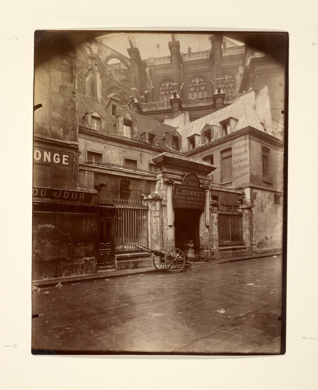 Rue du Jour de Eugène Atget