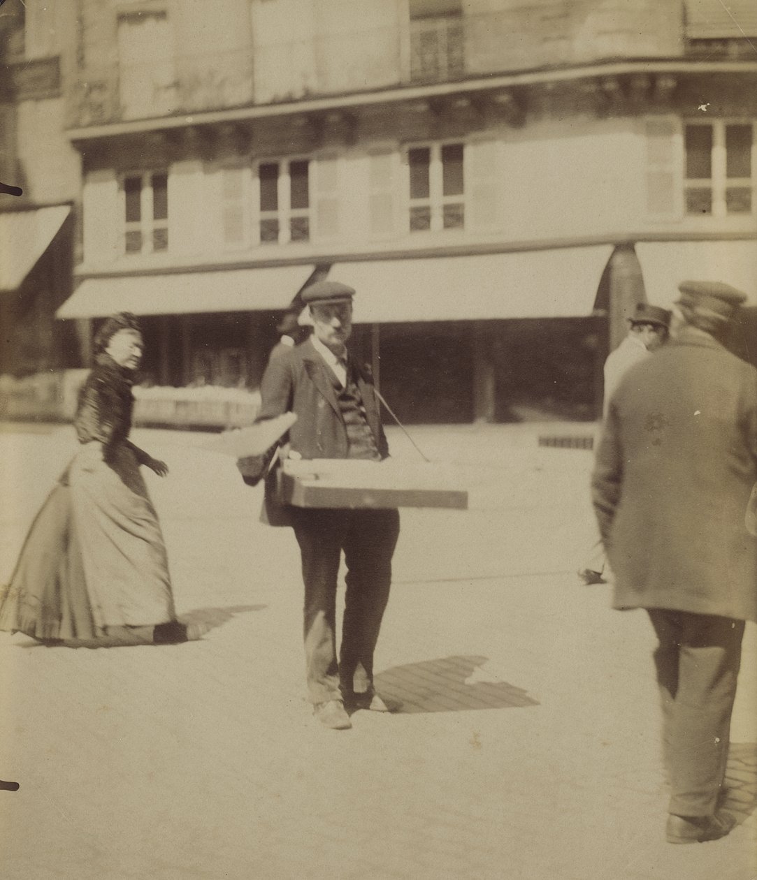 [Vendedor ambulante] de Eugène Atget