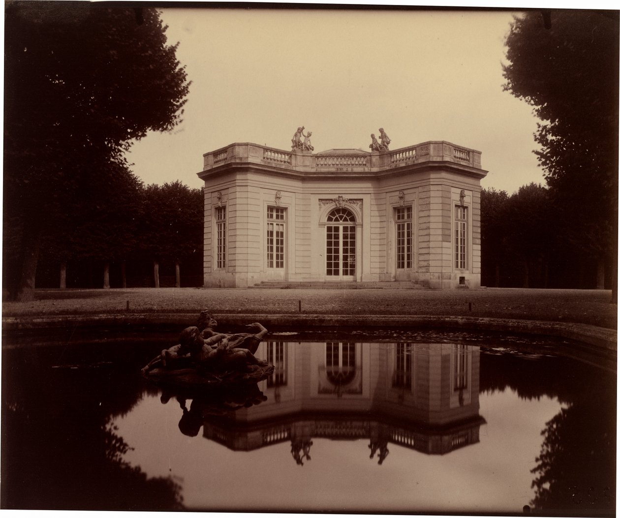 Trianon, Pavilhão de França, 1923-1924 (foto) de Eugène Atget
