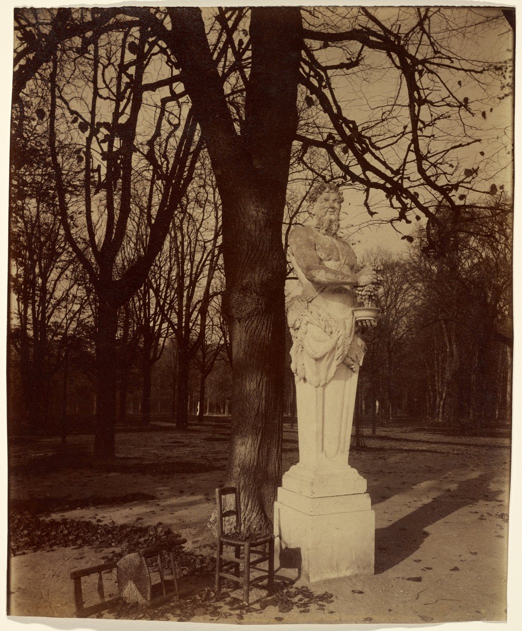 Versalhes, recanto do parque de Eugène Atget