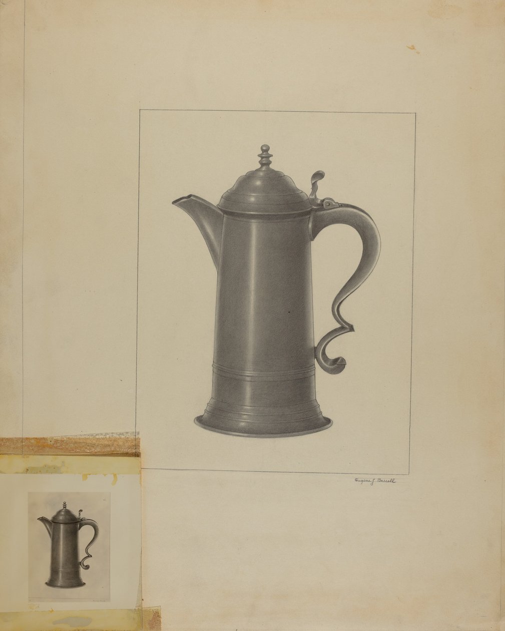Garrafa de Estanho de Eugene Barrell