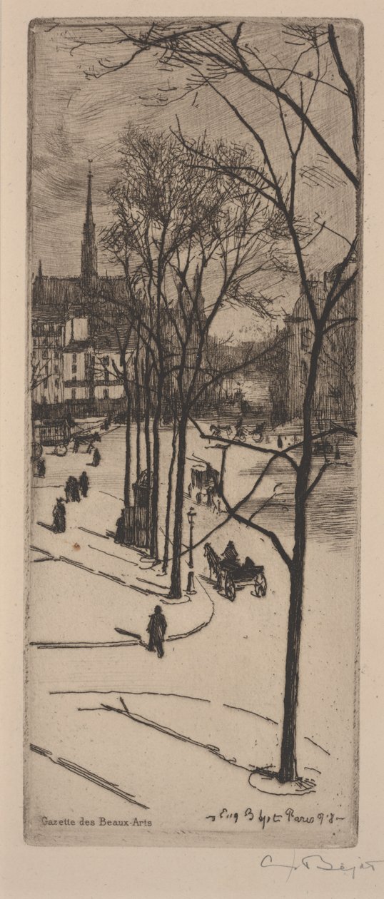 A Paris Street de Eugene Bejot