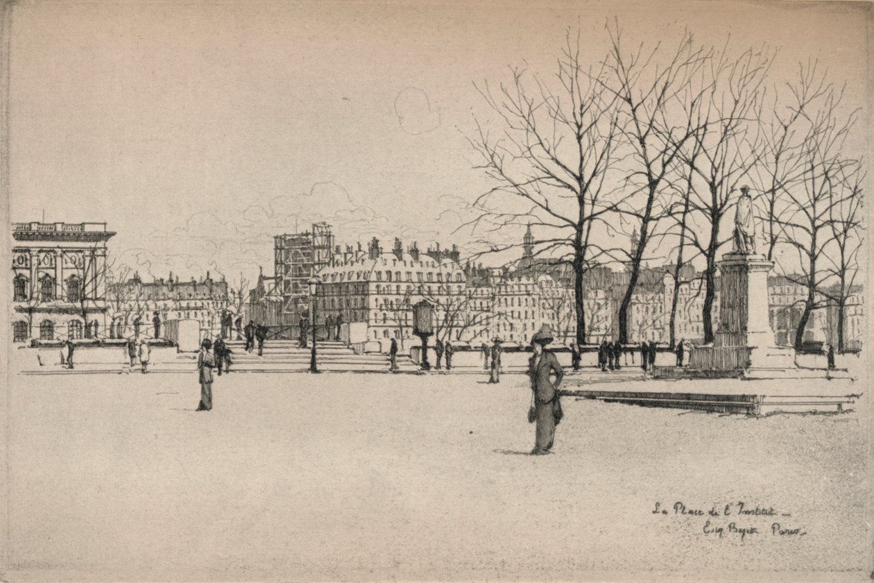 Place de lInstitut, 1915 de Eugene Bejot