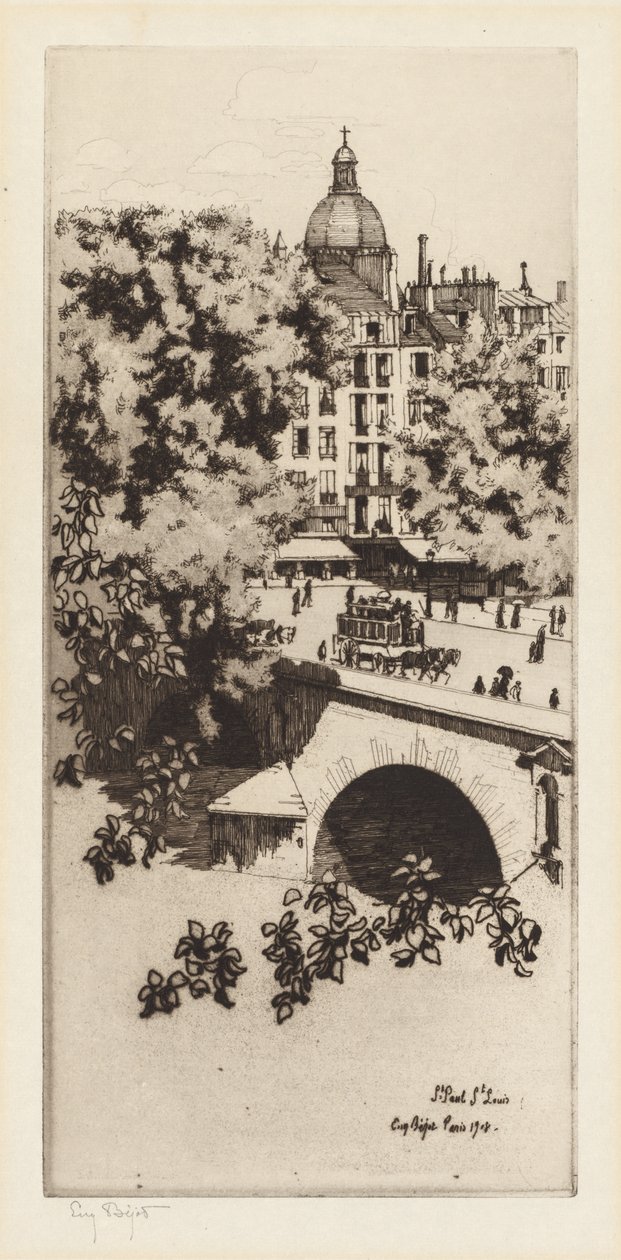 São Paulo São Luís, 1908. de Eugene Bejot