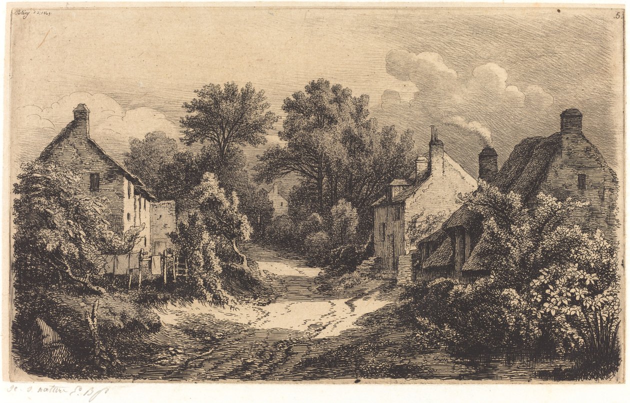 Le chemin de Grens (O Caminho dos Jardins) de Eugene Bléry