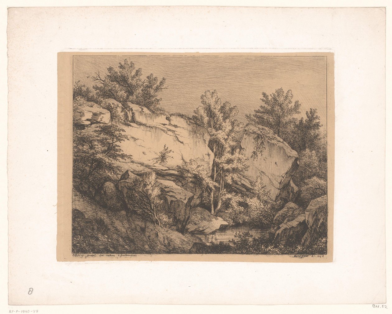 paisagem rochosa Les Roches du nid de l