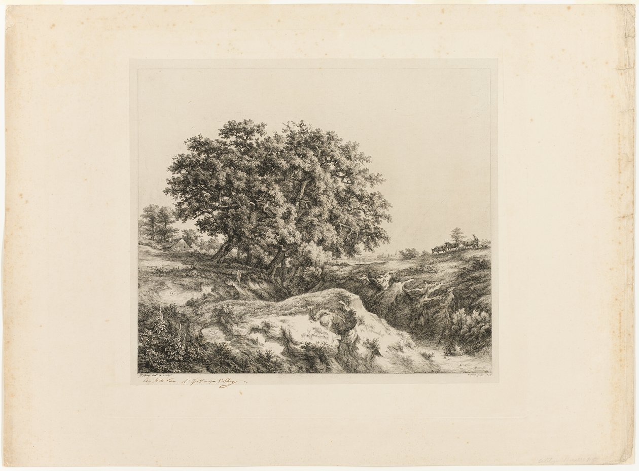 O Bouquet of Trees, ou The Lindens (Lembrança do Sarthe) de Eugene Bléry