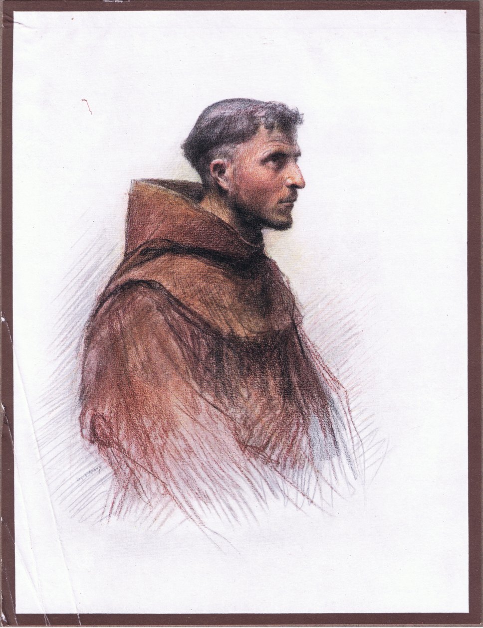 Frei Masseo, 1919 de Eugene Burnand