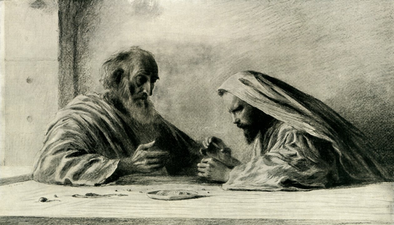 A Pérola de Grande Valor, c1916, 1936. de Eugene Burnand