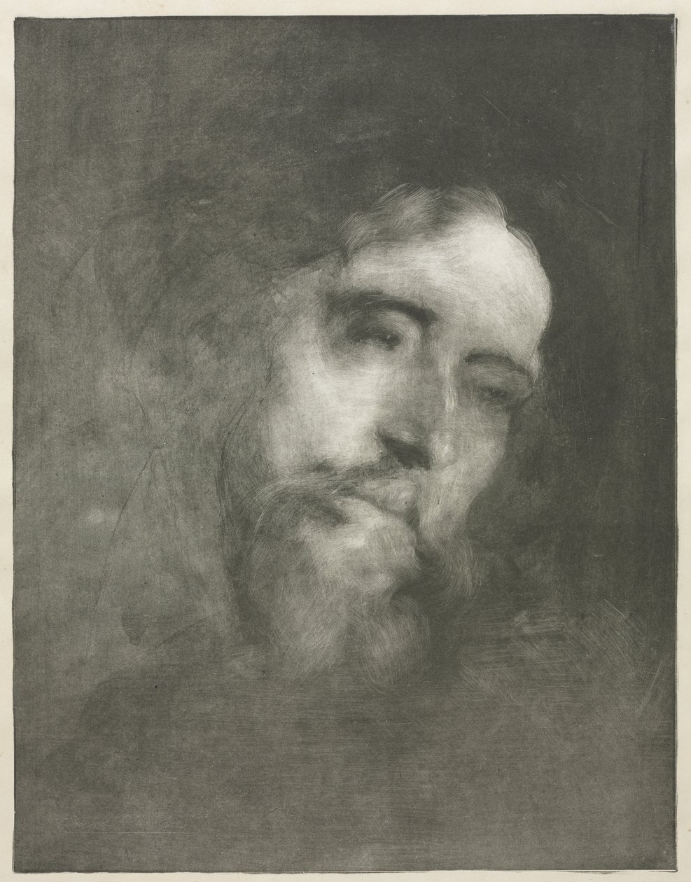 Alphonse Daudet de Eugène Carrière