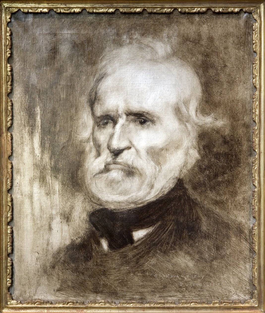 Retrato de Louis-Auguste Blanqui (pintura) de Eugène Carrière