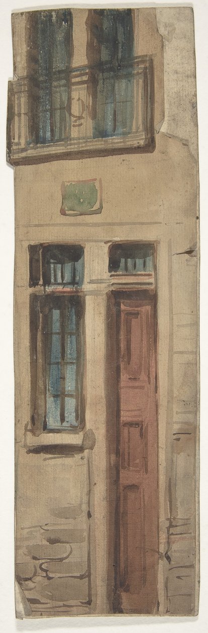 Projeto para um cenário na Ópera, Paris, 1830-90. de Eugene Ciceri