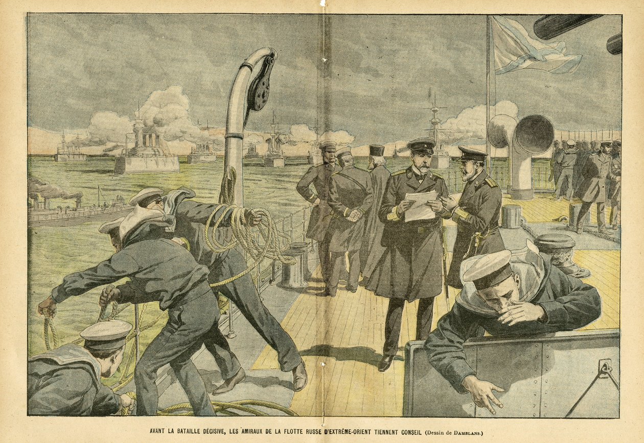 Ilustração de Eugene Damblans (1865-1945) em Le Pelerin de Eugene Damblans