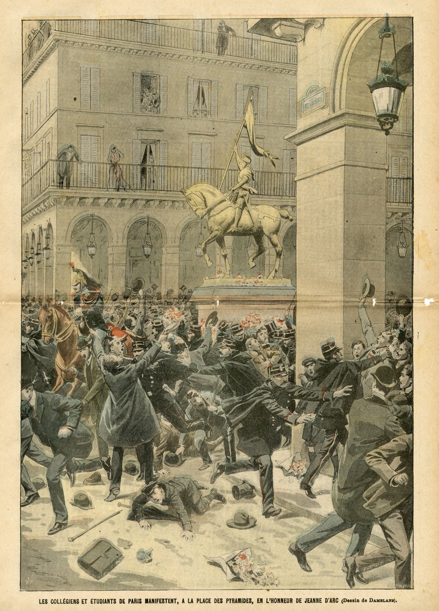 Ilustração de Eugene Damblans (1865-1945) em Le Pelerin de Eugene Damblans