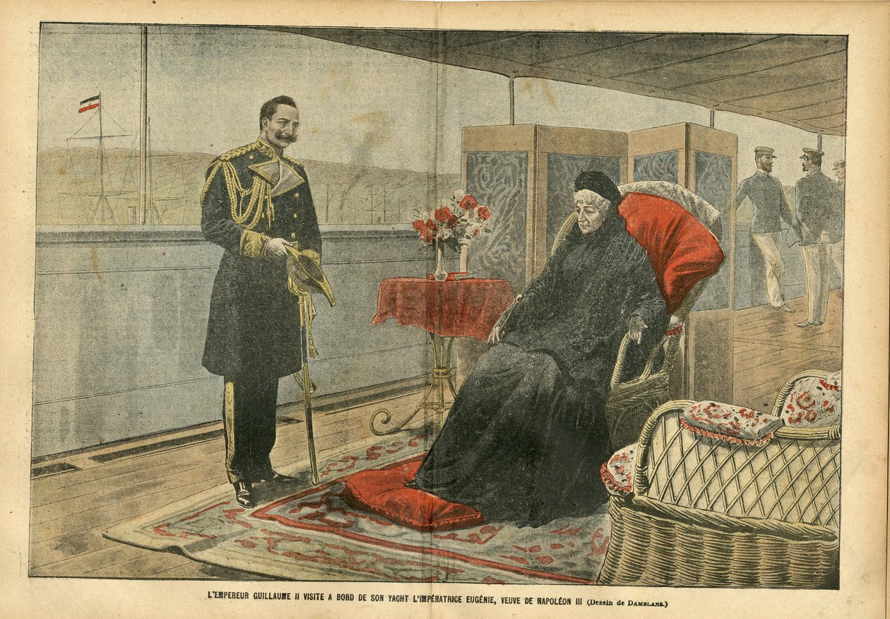 Ilustração de Eugene Damblans (1865-1945) em Le Pelerin de Eugene Damblans