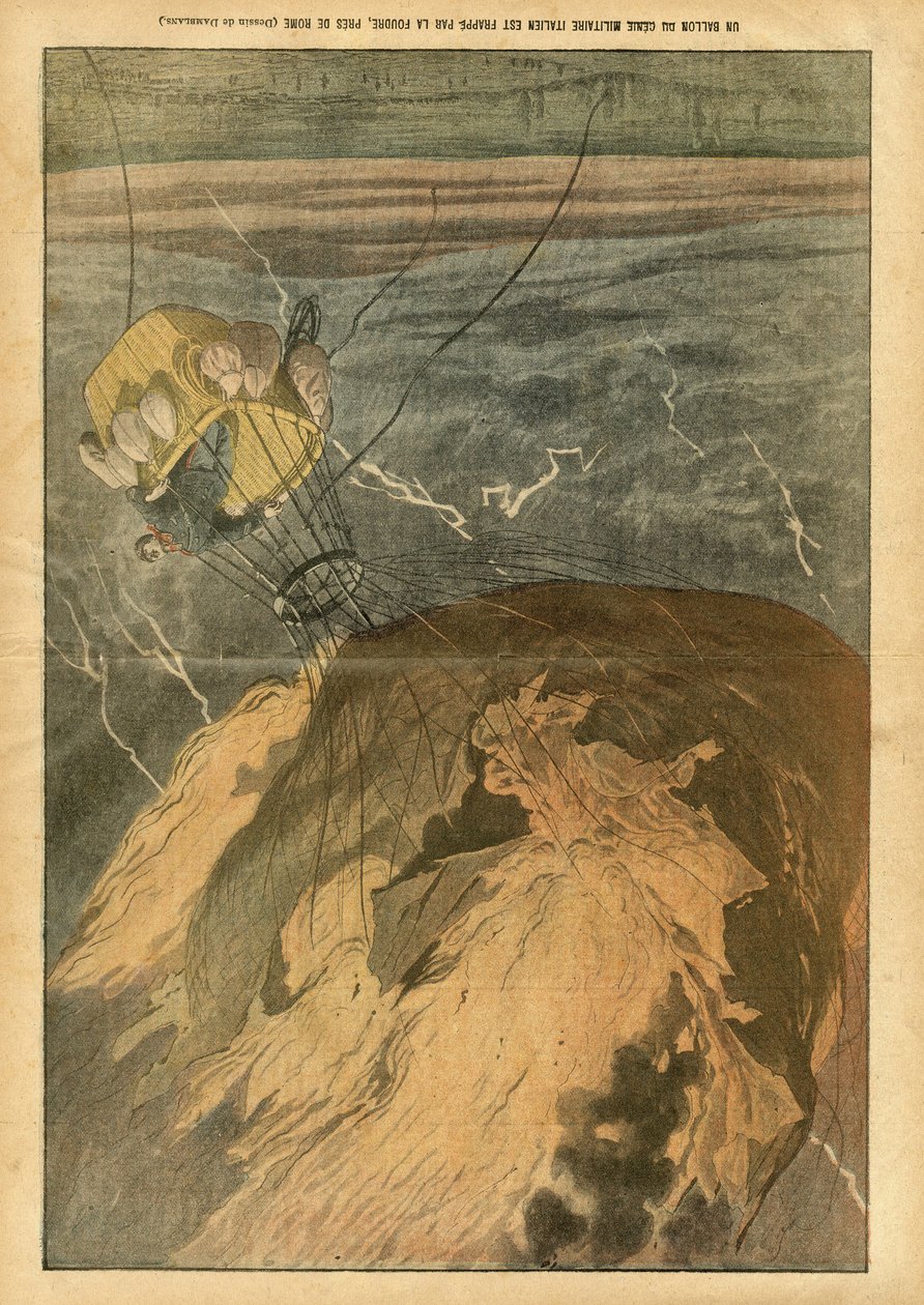 Ilustração de Eugene Damblans (1865-1945) em Le Pelerin de Eugene Damblans