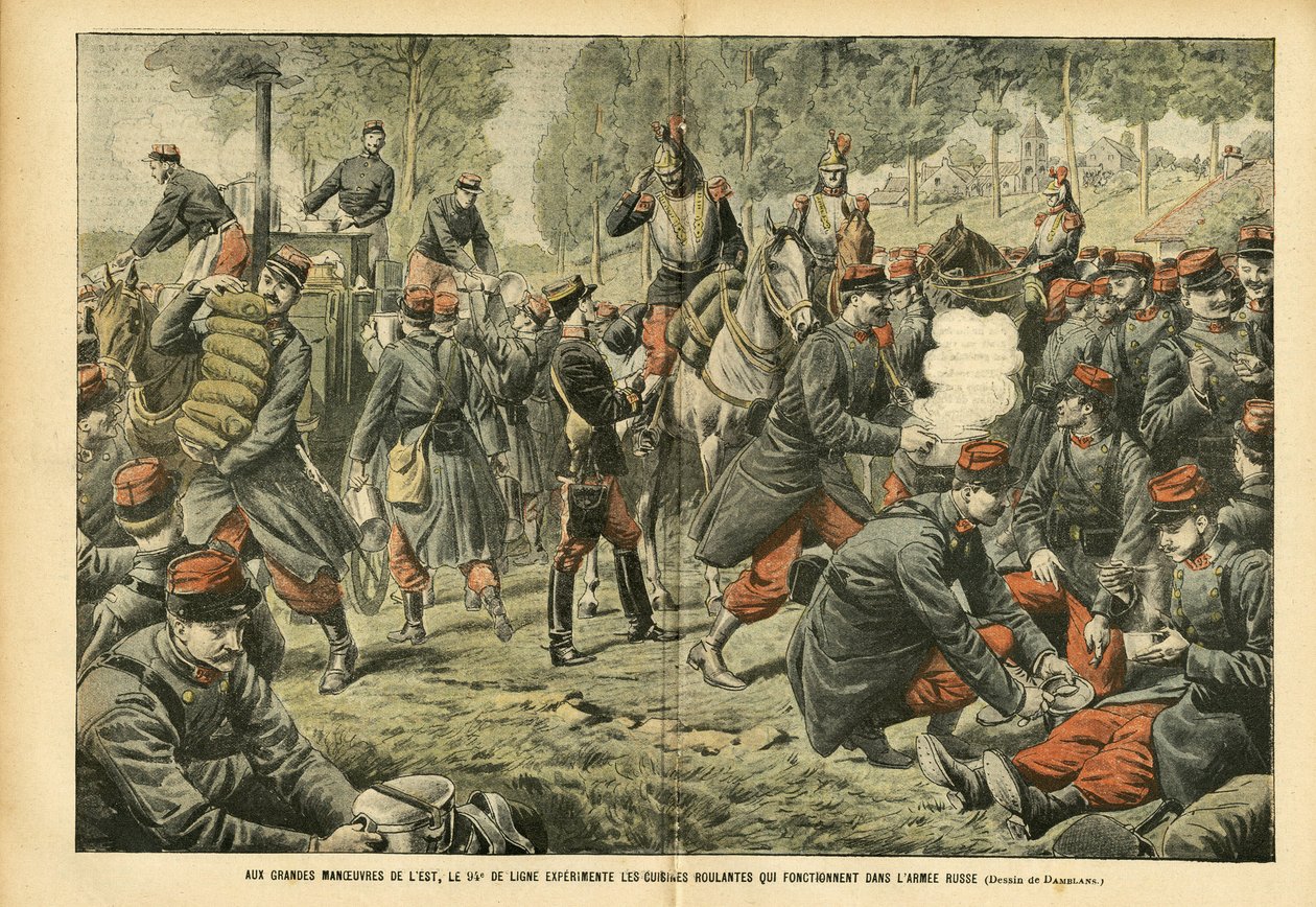 Ilustração de Eugene Damblans (1865-1945) em Le Pelerin de Eugene Damblans