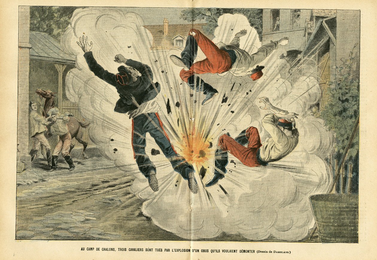 Ilustração de Eugene Damblans (1865-1945) em Le Pelerin de Eugene Damblans