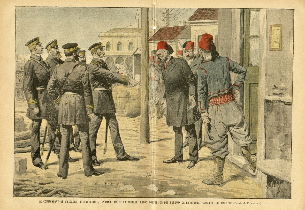 Ilustração de Eugene Damblans (1865-1945) em Le Pelerin de Eugene Damblans
