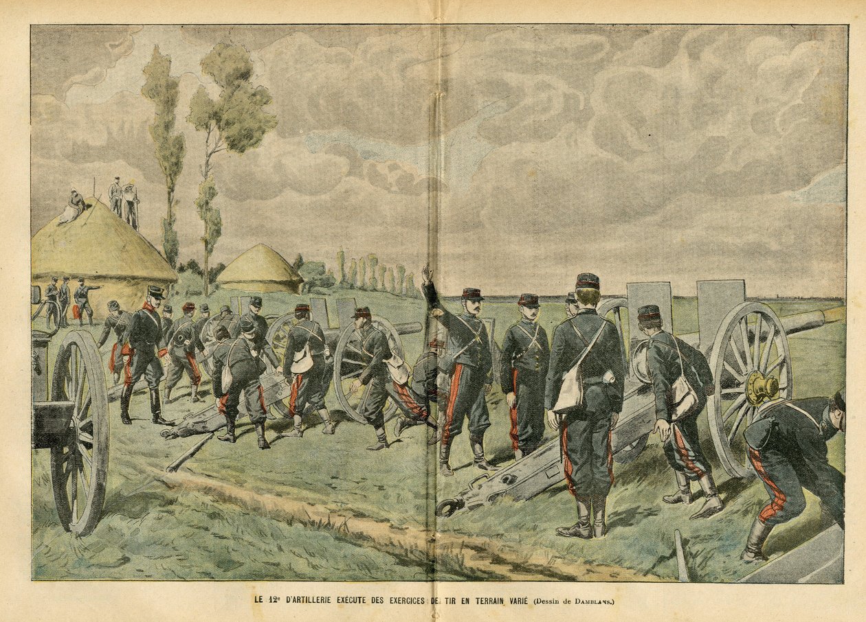 Ilustração de Eugene Damblans (1865-1945) em Le Pelerin de Eugene Damblans