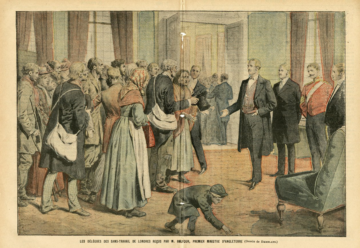 Ilustração de Eugene Damblans (1865-1945) em Le Pelerin de Eugene Damblans