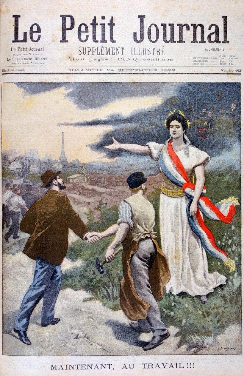 Agora, com trabalho !!!, 1899. de Eugene Damblans